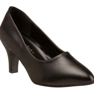 Noir Mat 8 cm DIVINE-420W escarpins à talons hauts