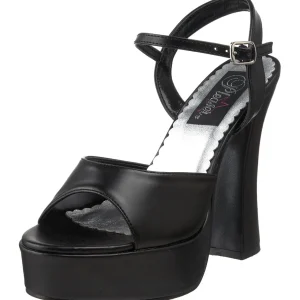 Noir Mat 13 cm DOLLY-09 Talon Haut pour Hommes