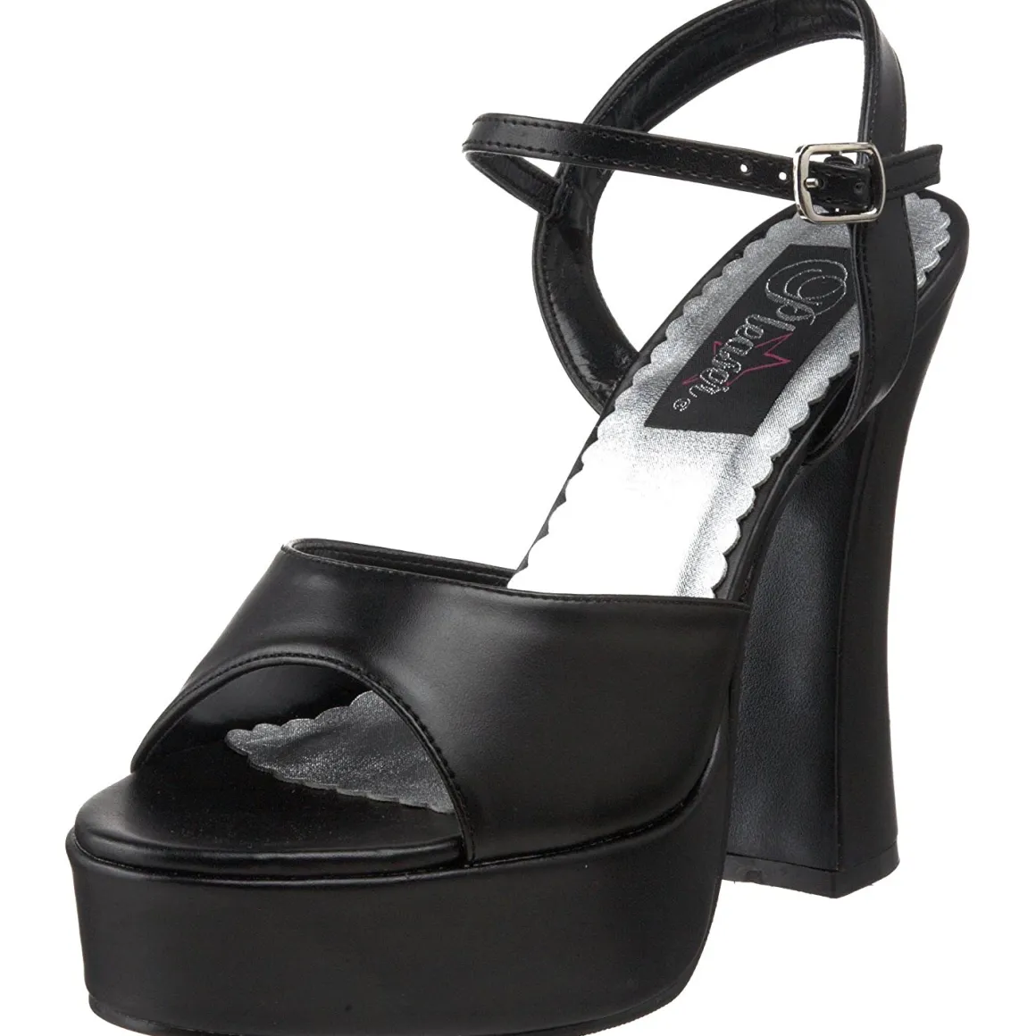 noir_mat__cm_dolly_talon__1.webp Noir Mat 13 cm DOLLY-09 Talon Haut pour Hommes