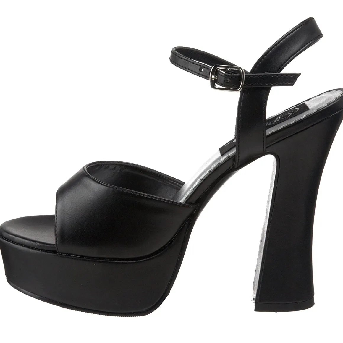 noir_mat__cm_dolly_talon__2.webp Noir Mat 13 cm DOLLY-09 Talon Haut pour Hommes