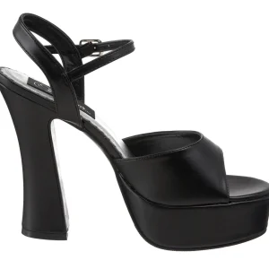 Noir Mat 13 cm DOLLY-09 Talon Haut pour Hommes