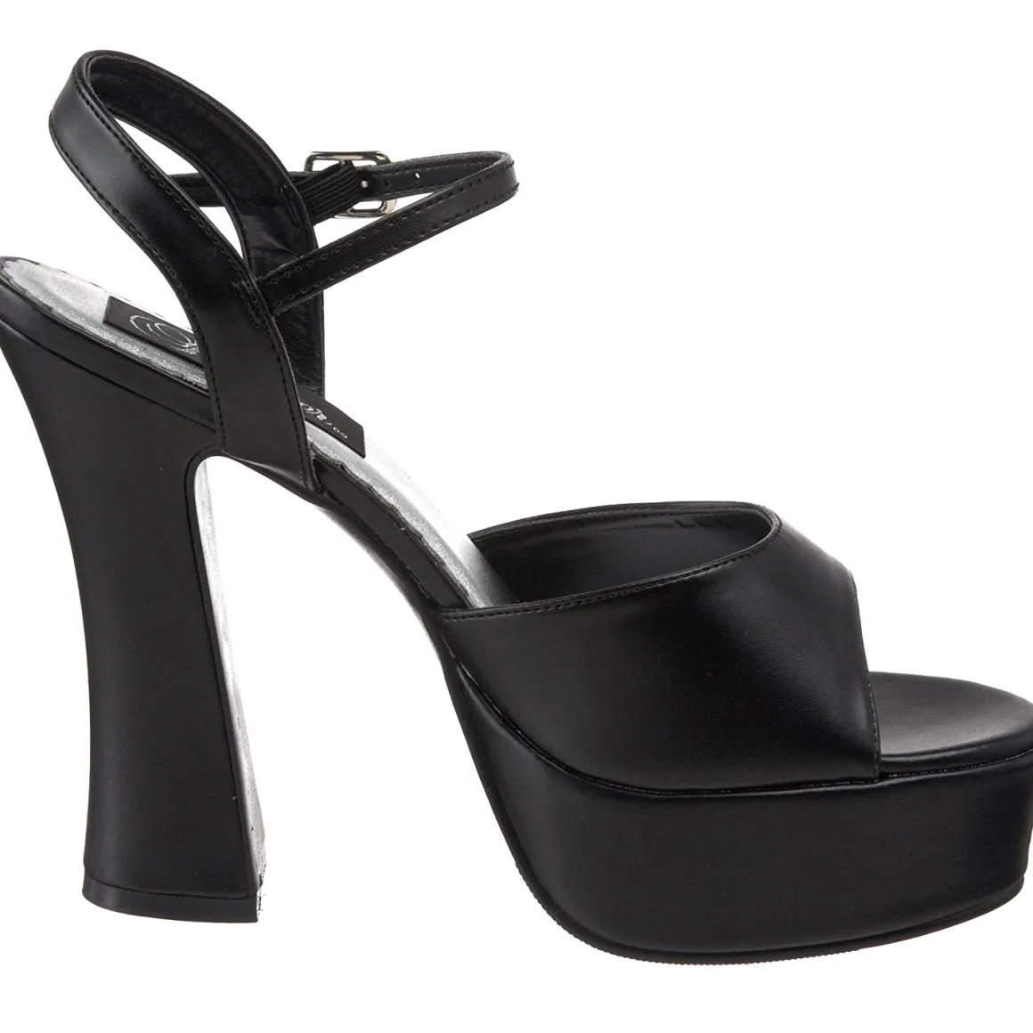 noir_mat__cm_dolly_talon__3.webp Noir Mat 13 cm DOLLY-09 Talon Haut pour Hommes