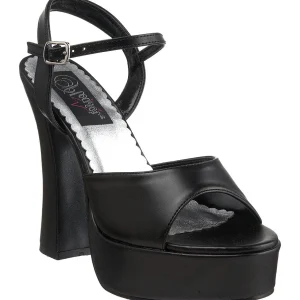 Noir Mat 13 cm DOLLY-09 Talon Haut pour Hommes
