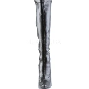 Noir Mat 15 cm DOMINA-2000 Bottes Talon Haut Femme