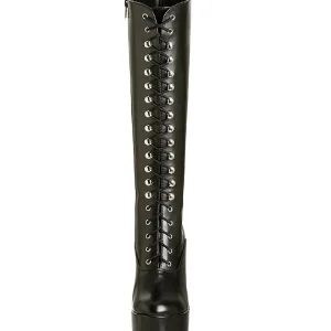 Noir Mat 13 cm ELECTRA-2020 Bottes Femmes pour Hommes