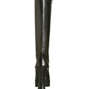 Noir Mat 13 cm ELECTRA-2020 Bottes Femmes pour Hommes