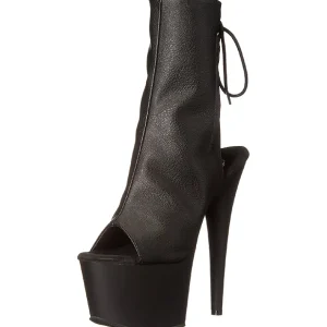 Noir Mat 18 cm Pleaser ADORE-1018 Plateforme Bottines