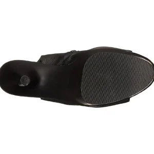 Noir Mat 18 cm Pleaser ADORE-1018 Plateforme Bottines