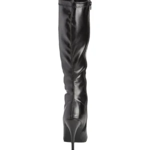 Noir Mat 13 cm SEDUCE-2000 Bottes Femmes pour Hommes