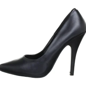 Noir Mat 13 cm SEDUCE-420 escarpins à bout pointu