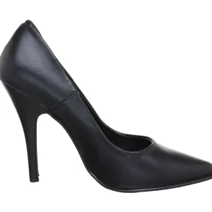 Noir Mat 13 cm SEDUCE-420 escarpins à bout pointu