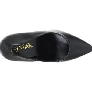 Noir Mat 13 cm SEDUCE-420 Escarpins Talons Aiguilles Hommes