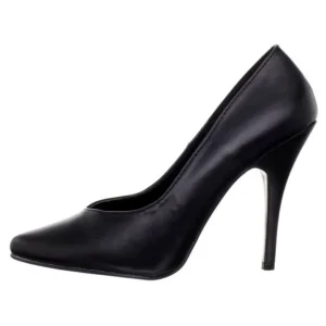 Noir Mat 13 cm SEDUCE-420V escarpins à bout pointu