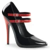 Noir Rouge 15 cm DOMINA-442 Chaussures pour femmes a talon