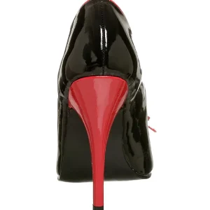 Noir Rouge 12,5 cm SEDUCE-216 Chaussures pour femmes a talon