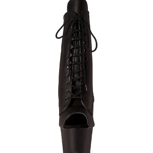 Noir Similicuir 18 cm ADORE-1021 bottines plateforme pour femmes