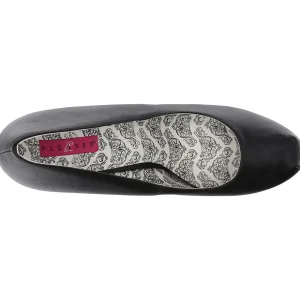 Noir Similicuir 14,5 cm Burlesque TEEZE-06W pieds larges escarpins pour homme
