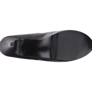 Noir Similicuir 14,5 cm Burlesque TEEZE-06W pieds larges escarpins pour homme