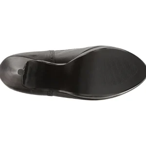 Noir Similicuir 13,5 cm CHLOE-115 grande taille bottines femmes
