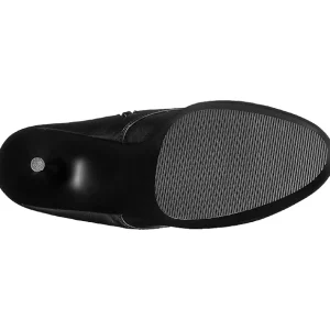 Noir Similicuir 15,5 cm DELIGHT-1020 Plateforme Bottines
