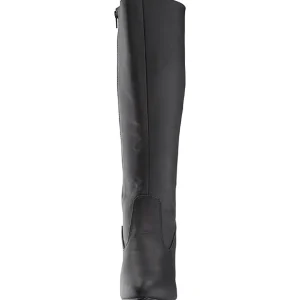 Noir Similicuir 7,5 cm DIVINE-2018 grande taille bottes femmes