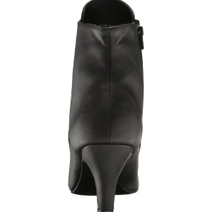 Noir Similicuir 7,5 cm DIVINE-1020 grande taille bottines femmes