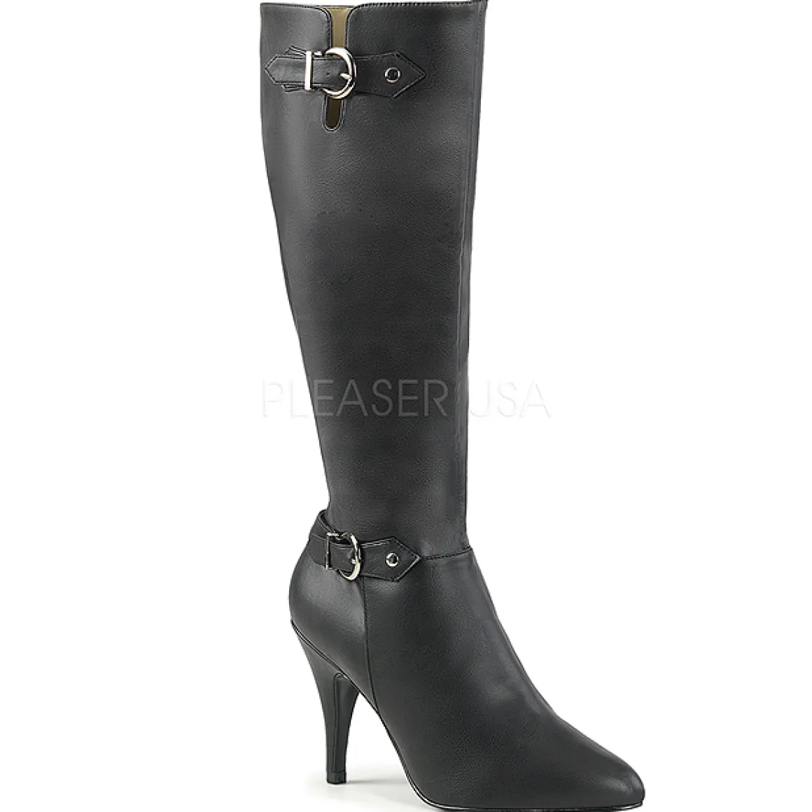 noir_similicuir__cm_dream_0.webp Noir Similicuir 10 cm DREAM-2030 grande taille bottes femmes