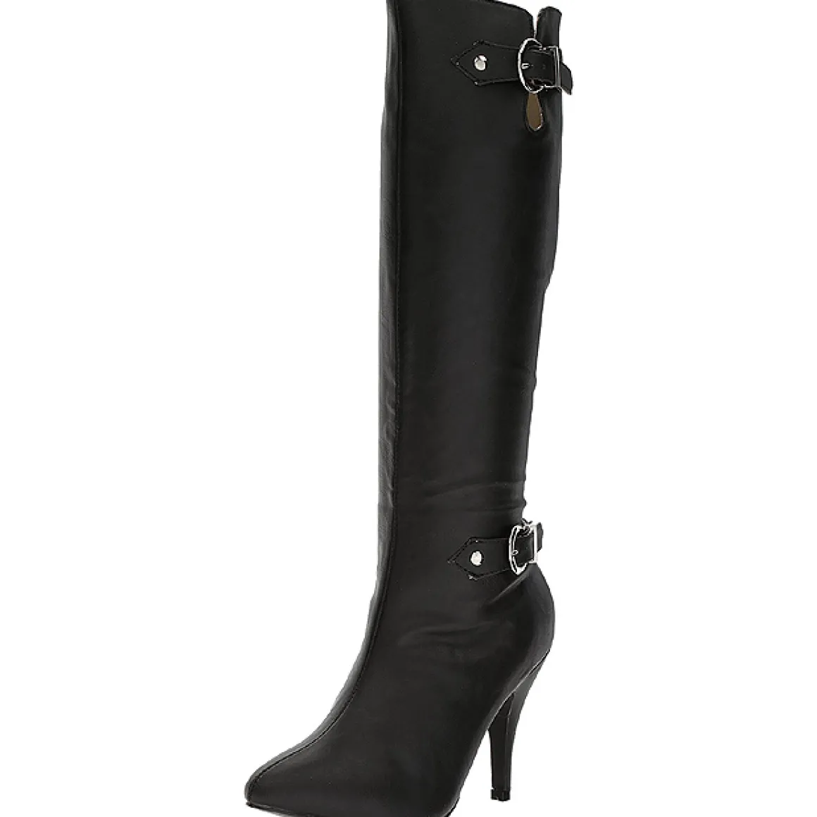 noir_similicuir__cm_dream_1.webp Noir Similicuir 10 cm DREAM-2030 grande taille bottes femmes