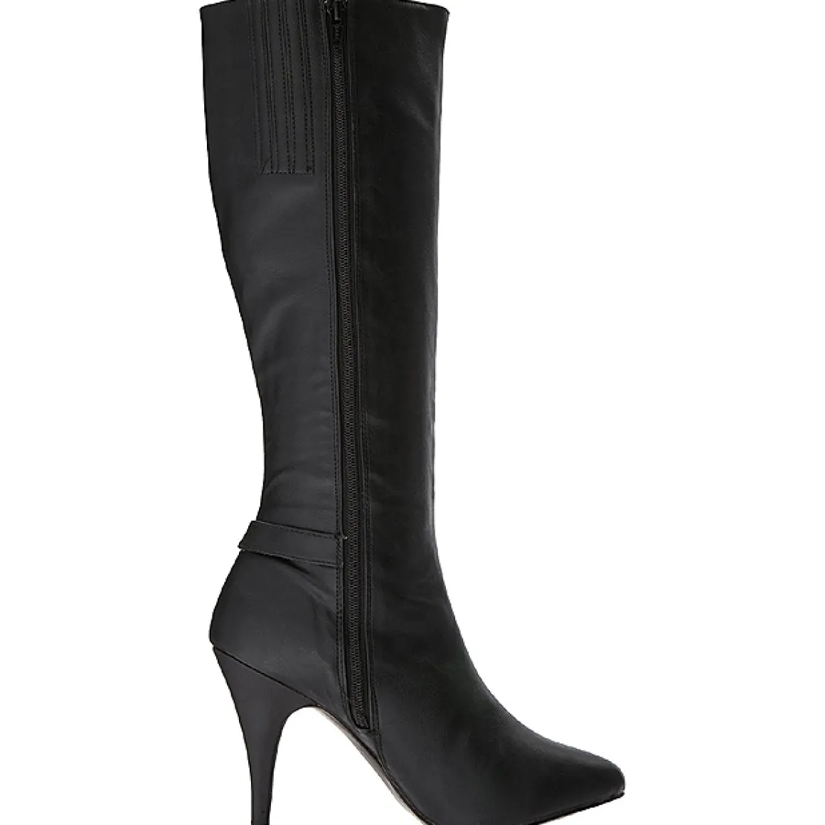 noir_similicuir__cm_dream_2.webp Noir Similicuir 10 cm DREAM-2030 grande taille bottes femmes