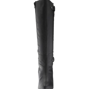 Noir Similicuir 10 cm DREAM-2030 grande taille bottes femmes