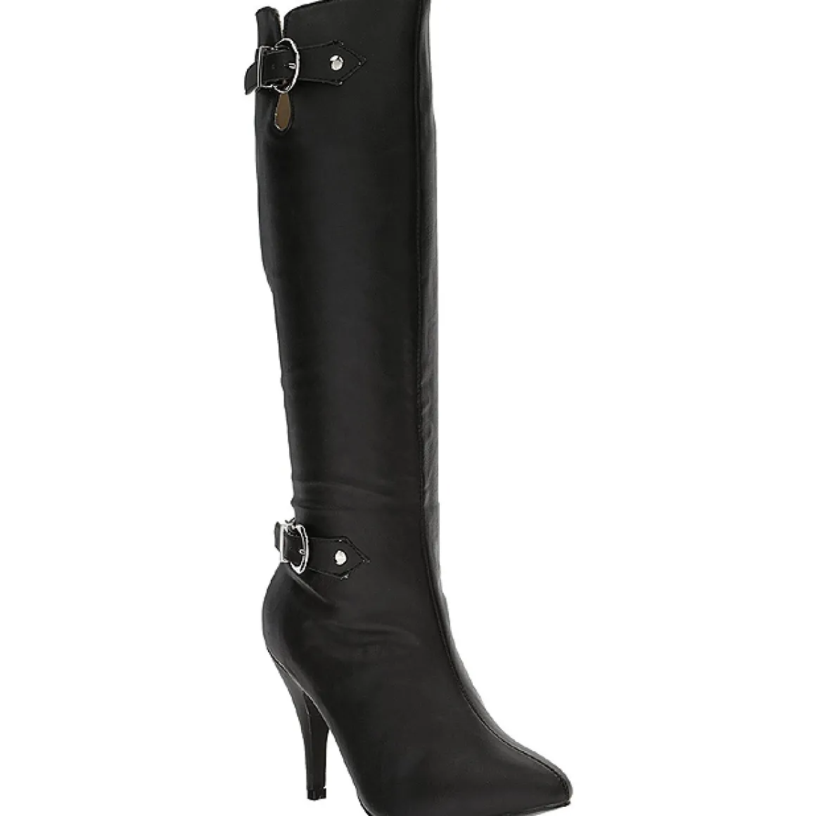 noir_similicuir__cm_dream_5.webp Noir Similicuir 10 cm DREAM-2030 grande taille bottes femmes