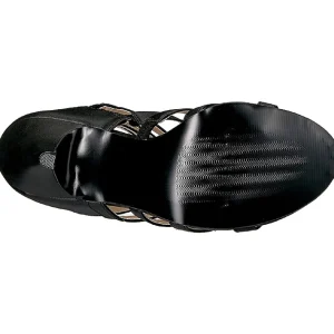 Noir Similicuir 10 cm DREAM-438 grande taille bottines femmes