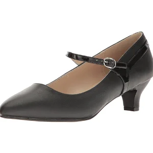Noir Similicuir 5 cm FAB-425 grande taille escarpins femmes
