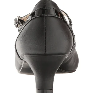 Noir Similicuir 5 cm FAB-425 grande taille escarpins femmes