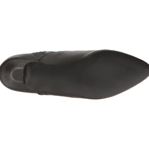 Noir Similicuir 5 cm FAB-1005 grande taille bottines femmes
