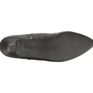 Noir Similicuir 5 cm FAB-425 grande taille escarpins femmes