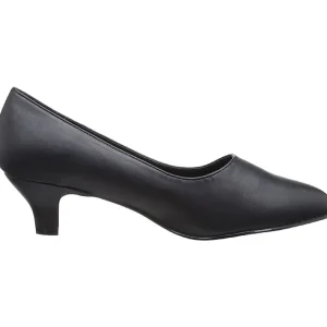 Noir Similicuir 5 cm FAB-420W Escarpins Talons Hauts Hommes