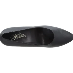 Noir Similicuir 5 cm FAB-420W Escarpins Talons Hauts Hommes