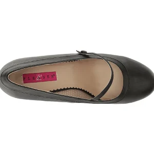 Noir Similicuir 11,5 cm PINUP-01 grande taille escarpins femmes