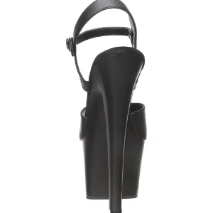 Noir Similicuir 18 cm Pleaser SKY-309 Plateforme Haut Talon