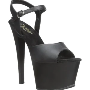 Noir Similicuir 18 cm Pleaser SKY-309 Plateforme Haut Talon