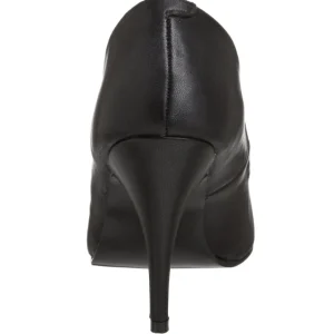 Noir Similicuir 10 cm VANITY-420 escarpins à bout pointu