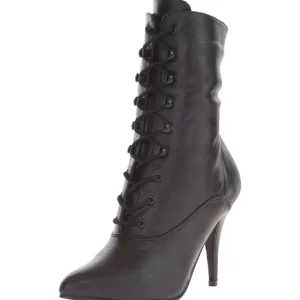 Noir Similicuir 10,5 cm VANITY-1020 Bottines Talons Hauts Femmes