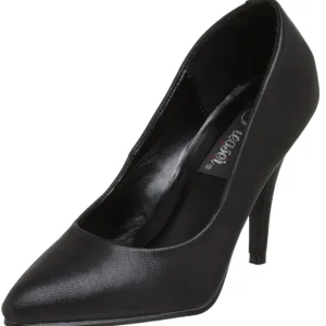 Noir Similicuir 10 cm VANITY-420 Escarpins Talons Aiguilles Hommes