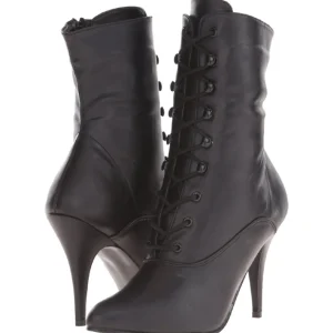 Noir Similicuir 10,5 cm VANITY-1020 Bottines Talons Hauts Femmes