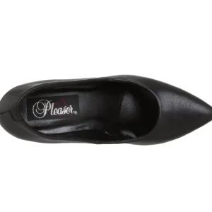 Noir Similicuir 10 cm VANITY-420 Escarpins Talons Aiguilles Hommes