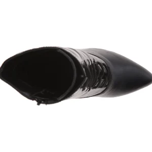 Noir Similicuir 10,5 cm VANITY-1020 Bottines Talons Hauts Femmes