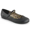 Noir Similicuir ANNA-02 grande taille chaussures ballerines