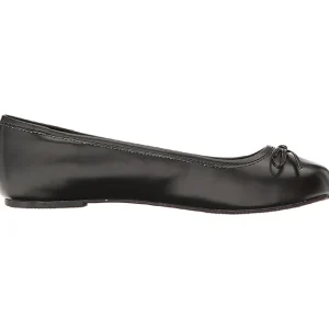 Noir Similicuir ANNA-01 grande taille chaussures ballerines