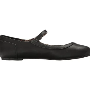 Noir Similicuir ANNA-02 grande taille chaussures ballerines